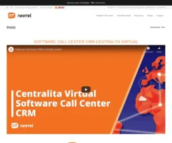 Neotel2000.com(Software Call Center CRM Centralita Virtual) Screenshot