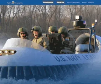 Neoterichovercraft.com(Neoteric Hovercraft: The World’s Original Light Hovercraft Manufacturer) Screenshot