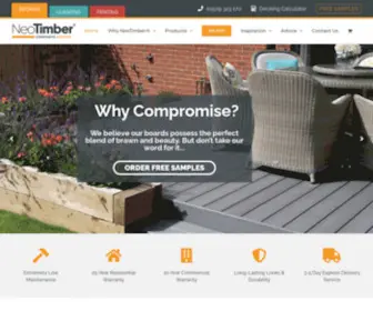 Neotimber.com(Buy composite decking from NeoTimber®) Screenshot