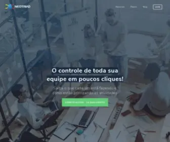 Neotriad.com(Software de gestão de equipes) Screenshot