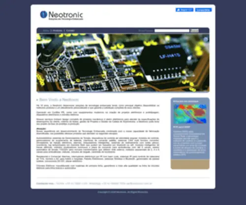 Neotronic.com.br(Soluções) Screenshot