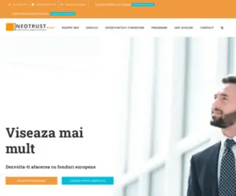 Neotrust.ro(Oferim servicii de consultanta pentru accesare de fonduri europene nerambursabile) Screenshot