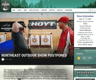 Neoutdoorsportsshow.com(Northeast Outdoor Show) Screenshot