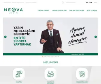 Neova.com.tr(Anasayfa) Screenshot