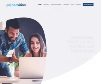 Neovision.ch(Website, Domain und Hosting aus einer Hand) Screenshot