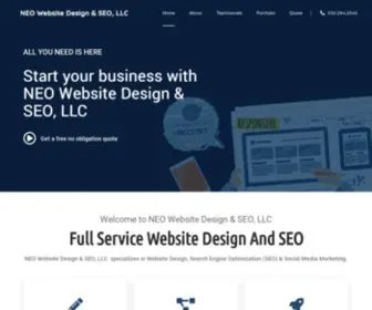 Neowebsitedesign.com(Websites For Small & Medium Businesses) Screenshot