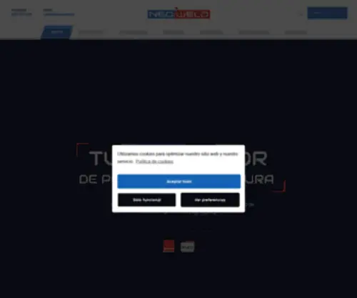 Neoweld.es(Comercialización y mantenimiento de pernos de soldadura) Screenshot
