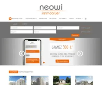 Neowi.com(Innovation Immobilière) Screenshot