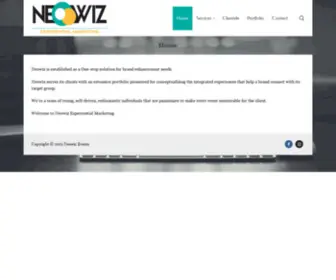 Neowizevents.com(Neowiz Experiential Marketing) Screenshot