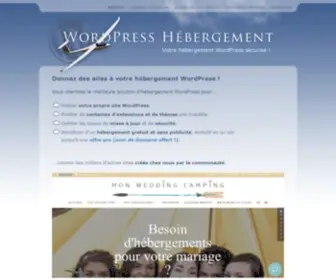 Neowordpress.fr(Ouvrez votre hébergement WordPress gratuit en moins de 2 minutes. *** Nouveau) Screenshot