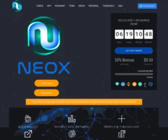 Neoxcard.co(NEOX) Screenshot