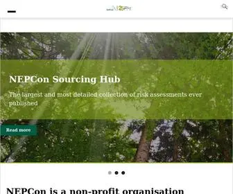 Nepcon.org(Nature Economy and People Connected) Screenshot