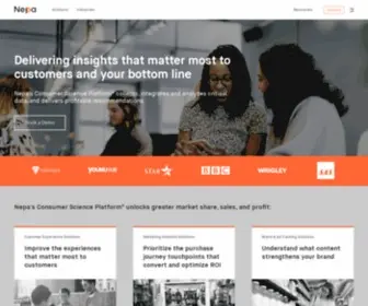 Nepa.com(Leading Market Research Agency) Screenshot