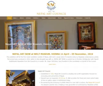 Nepalartcouncil.org.np(परिषद) Screenshot