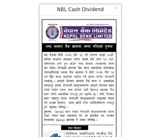 Nepalbank.com.np(Nepal Bank) Screenshot