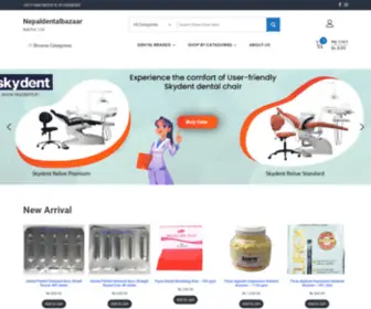 Nepaldentalbazaar.com(Buy Dental Products online at best price in Nepal) Screenshot