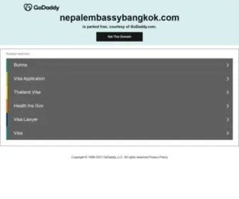 Nepalembassybangkok.com(Nepalembassybangkok) Screenshot