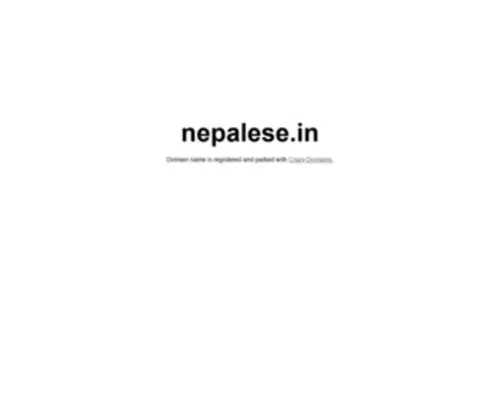 Nepalese.co(Parked Domain) Screenshot