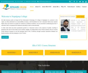 NepalgunjCollege.edu.np(Nepalgunj College) Screenshot