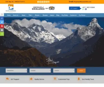 Nepalhorizontreks.com(Nepal Trekking) Screenshot