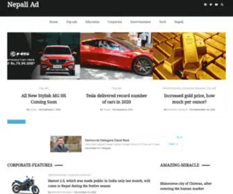 Nepaliad.com(Nepali Ad) Screenshot