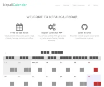 Nepalicalendar.net(Hello World) Screenshot