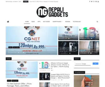 Nepaligadgets.com(Nepali Gadgets) Screenshot