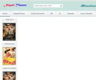 Nepalitheater.com(Nepali Theater) Screenshot