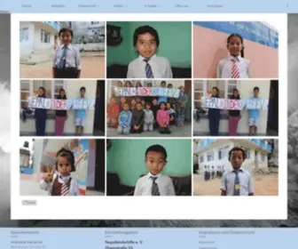 Nepalkinderhilfe.de(Nepal Kinderhilfe e) Screenshot