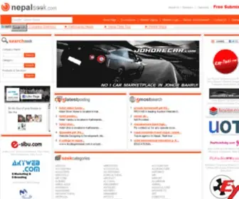 Nepalseek.com(Nepal free business directory listing) Screenshot