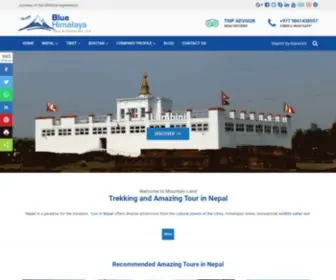 Nepaltravelstrek.com(Nepal tour operators) Screenshot