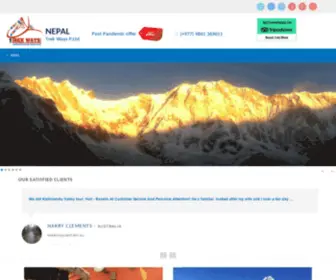 Nepaltrekways.com(Nepaltrekways) Screenshot