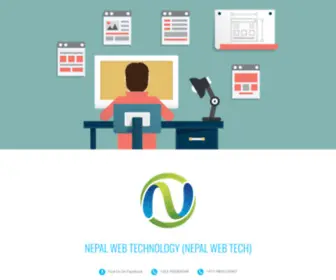 Nepalwebtech.com(Nepal Web Tech) Screenshot