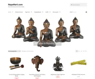 Nepamart.com(Shop authentic products from Nepal) Screenshot