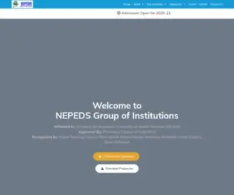 Nepeds.org(Nepeds) Screenshot