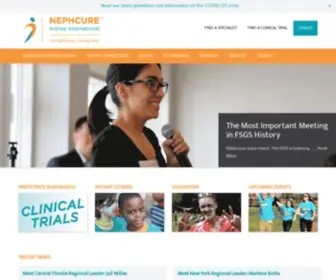 Nephcure.org(NephCure Kidney International ®) Screenshot