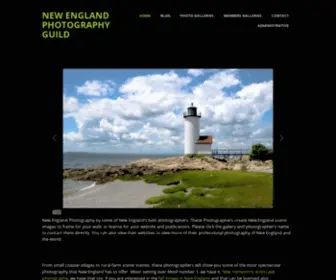 Nephotographyguild.com(The New England Photography Guild) Screenshot