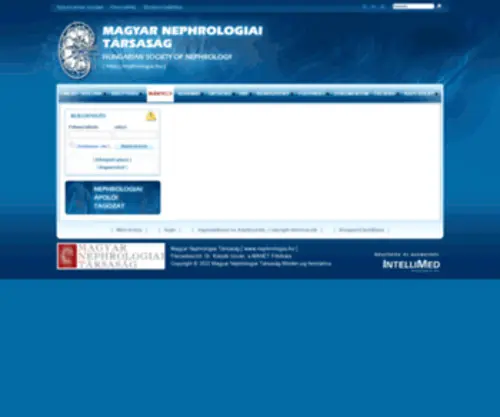 Nephrologia.hu(Magyar Nephrologiai T) Screenshot