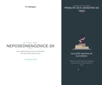 Neposednenoznice.sk(Neposednenoznice) Screenshot