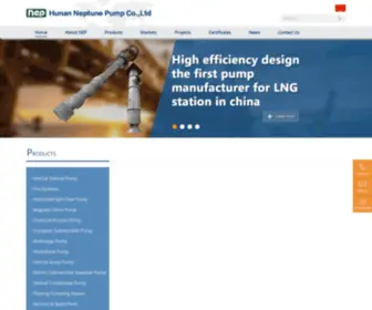 Neppump.com(Centrifugal pump) Screenshot