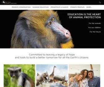 Neprimateconservancy.org(New England Primate Conservancy) Screenshot