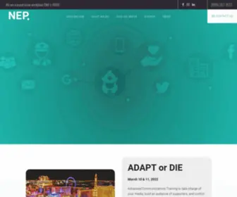 Nepservices.com(NEP Services) Screenshot
