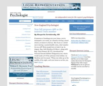 Nepsy.com(New England Psychologist) Screenshot