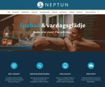 Neptunbath.com(Svenska Neptun AB) Screenshot