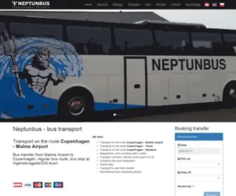 Neptunbus.dk(Bus transfer Kopenhagen) Screenshot