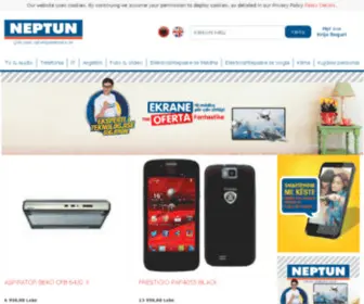 Neptun.com.al(Neptun) Screenshot