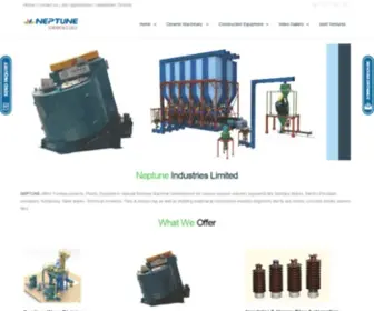 Neptune-India.com(Neptune Industries Ltd) Screenshot