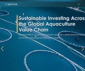 Neptune-NRCP.com(Neptune Aquaculture) Screenshot