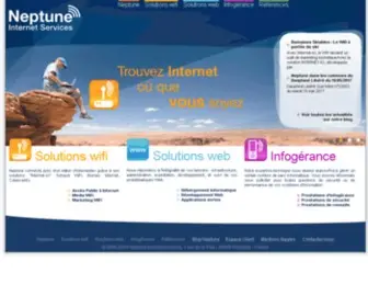 Neptune.fr(Neptune Internet Services) Screenshot