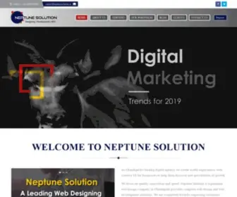 Neptunesolution.in(Neptune Solution) Screenshot